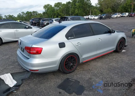 2015 Volkswagen Jetta 1.8T Se из США, поврежденный, VIN 3VWD07AJ3FM319199